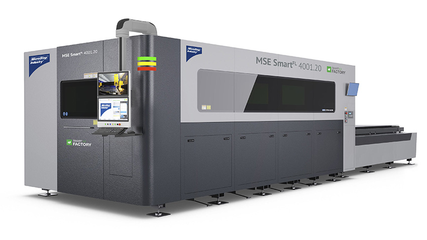 Laserschneidanlage MicroStep MSE SmartFL