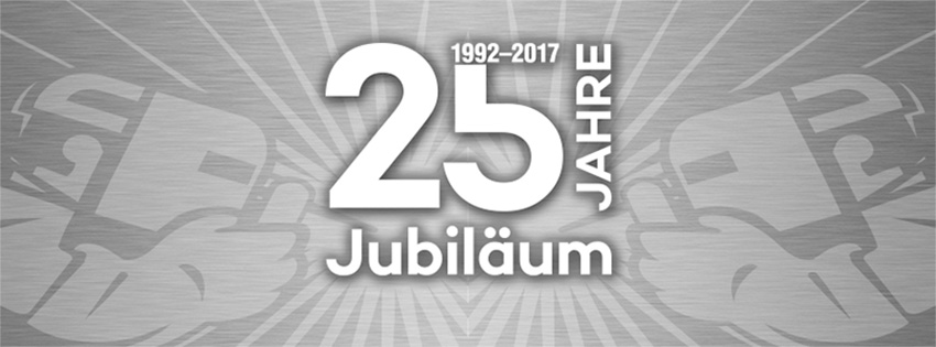 25-jähriges Firmenjubiläum