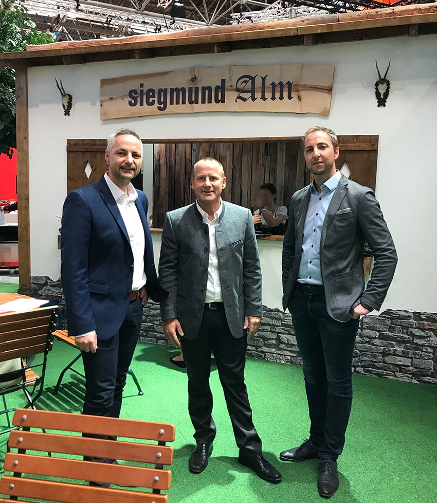 Besuch auf der siegmund-Alm