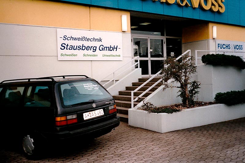 Unsere Niederlassung in Koblenz 1993.
